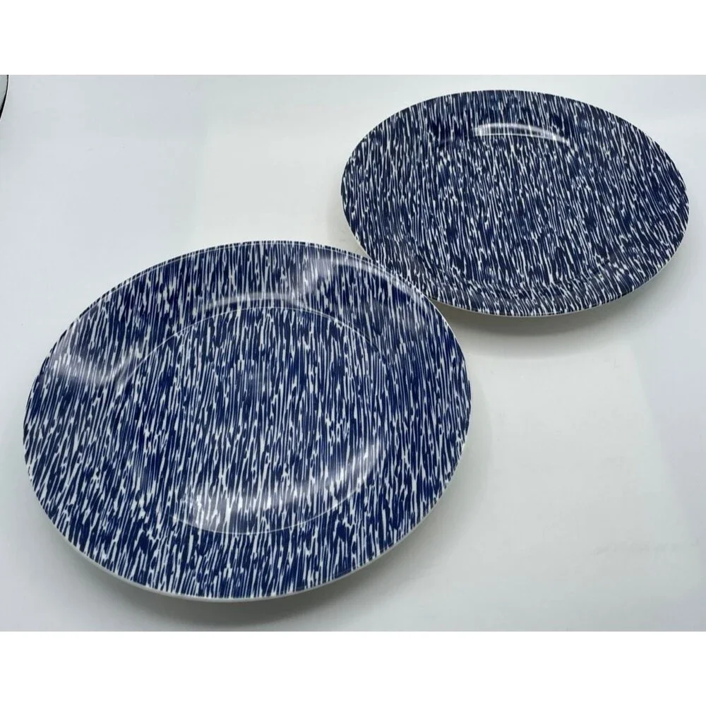 Set of 2 Royal Doulton Pacific Streaks 9.25